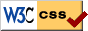 Valid CSS icon and link to WC3 4.01 validation web site
